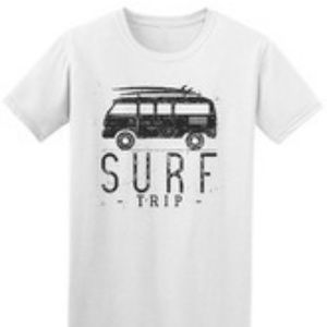 Vintage Boho Retro VW Bus Surf Trip T-Shirt Tees